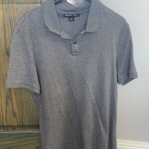 Michael Kors Charcoal Polo Shirt for Men